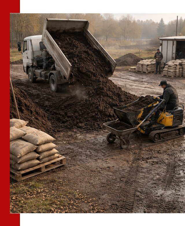 Кислый торф в доставке по выгодным ценам в Карпинске