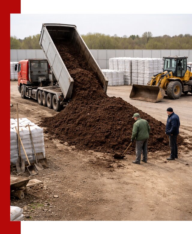Доставка торфяных смесей оптом и в розницу в Карпинске