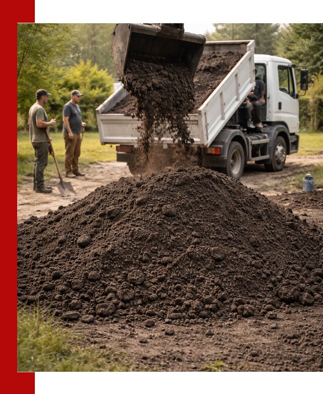 Доставка и продажа чернозема в Карпинске оптом и в розницу