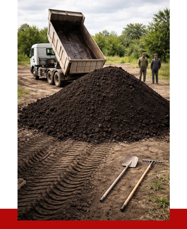Купить чернозем навалом в Карпинске от 1232 р. за куб | ПРОНЕРУДКпн