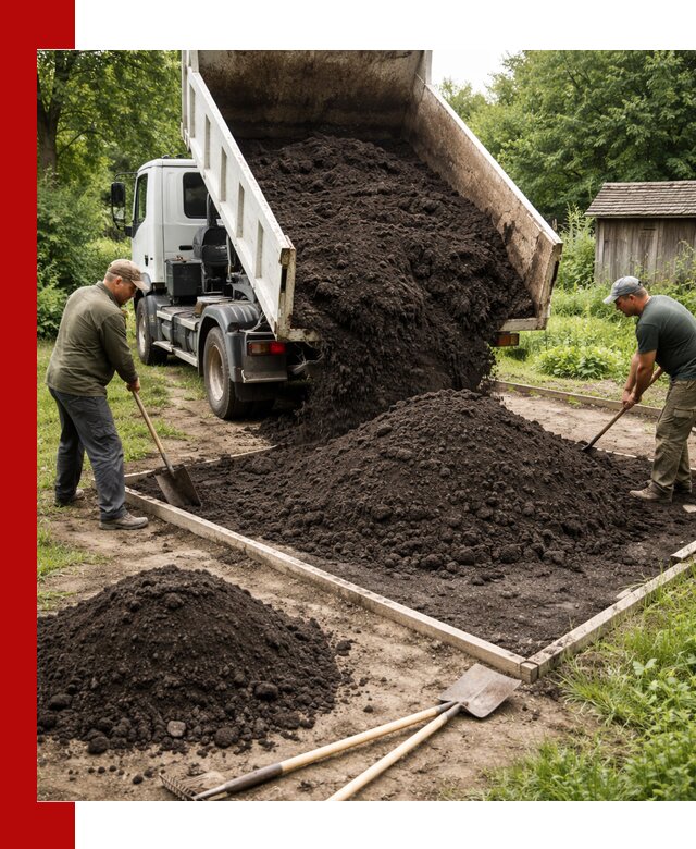 Купить чистый чернозем для огорода с доставкой в Карпинске