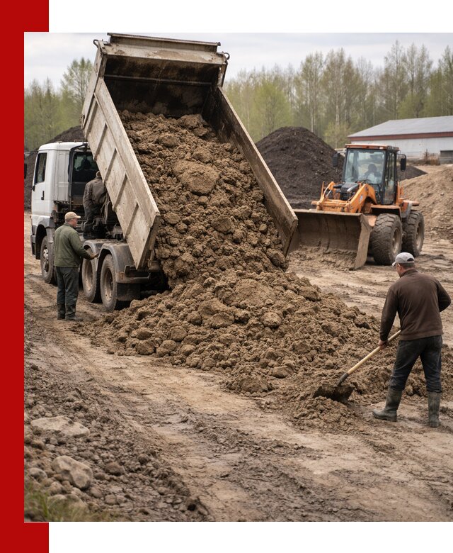 Доставка глин и суглинков в Карпинске оптом и вкрай