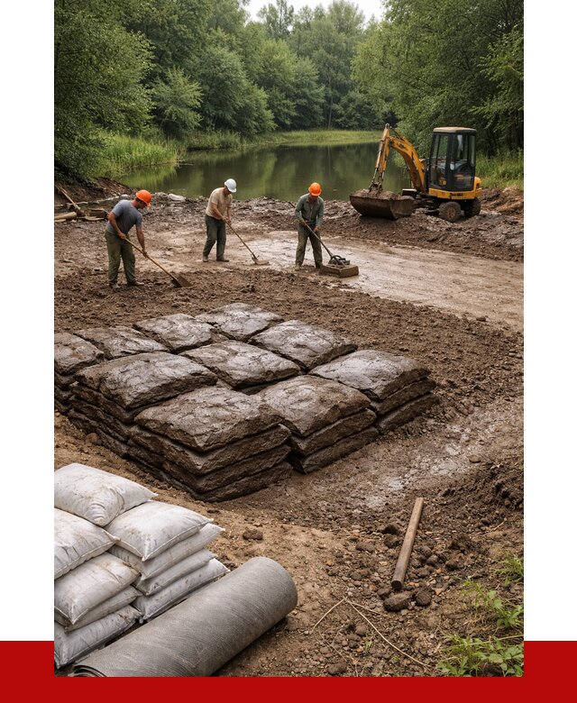Купить глину для пруда в Карпинске от 4621 р. с доставкой | ПРОНЕРУДКпн