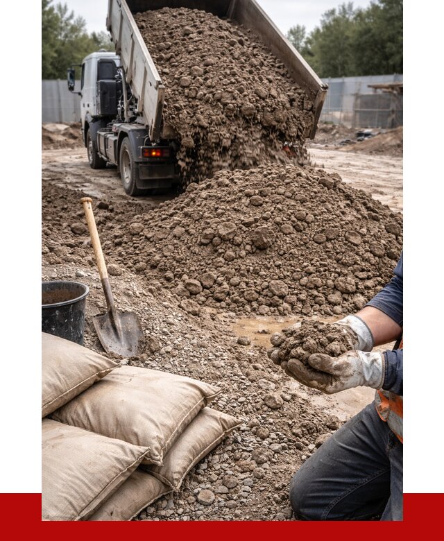 Купить глина для засыпки в Карпинске от 1232 р. за куб | ПРОНЕРУДКпн