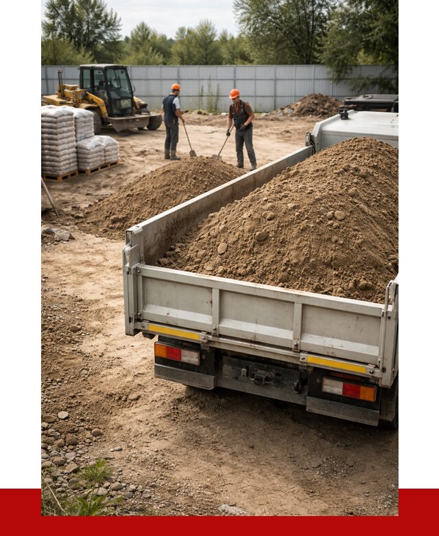 Супесь с доставкой в Карпинске от 2516 р. за куб | ПРОНЕРУДКпн