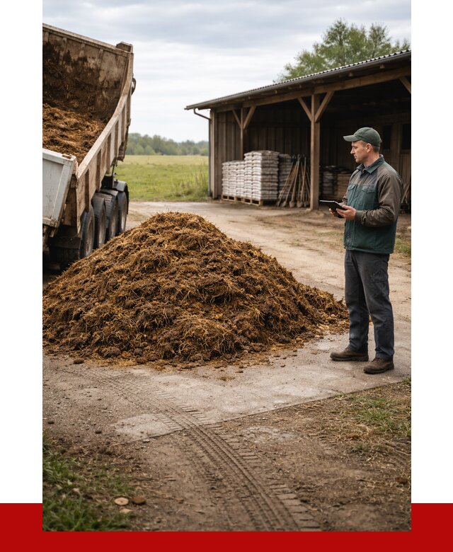 Купить навоз с доставкой в Карпинске от 1232 р. за куб | ПРОНЕРУДКпн