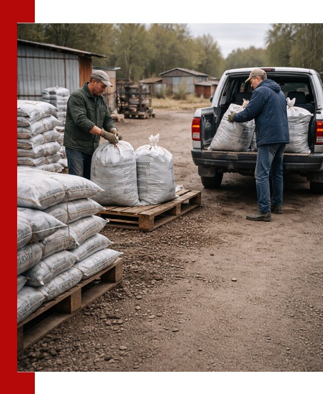 Купить конский навоз в мешках с доставкой в Карпинске