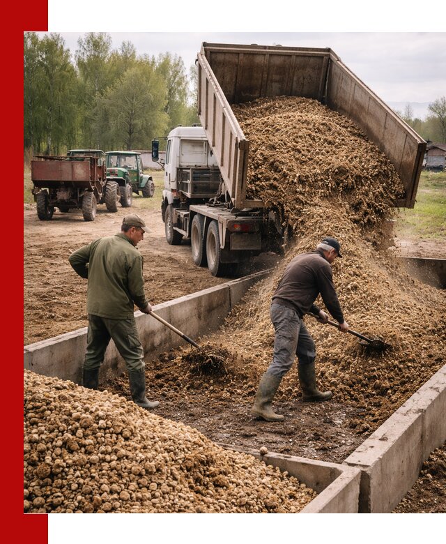 Куриный помет с доставкой в Карпинске оптом и в розницу