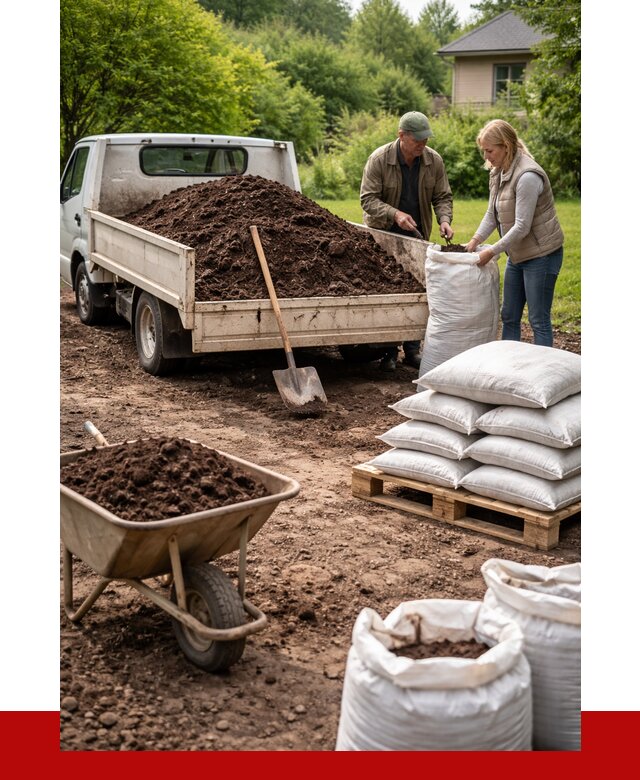Перегной в мешках с доставкой в Карпинске от 2259 р. | ПРОНЕРУДКпн