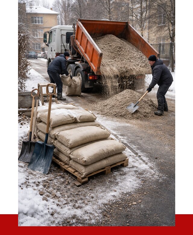 Противогололедные материалы оптом в Карпинске от 4313 р. | ПРОНЕРУДКпн