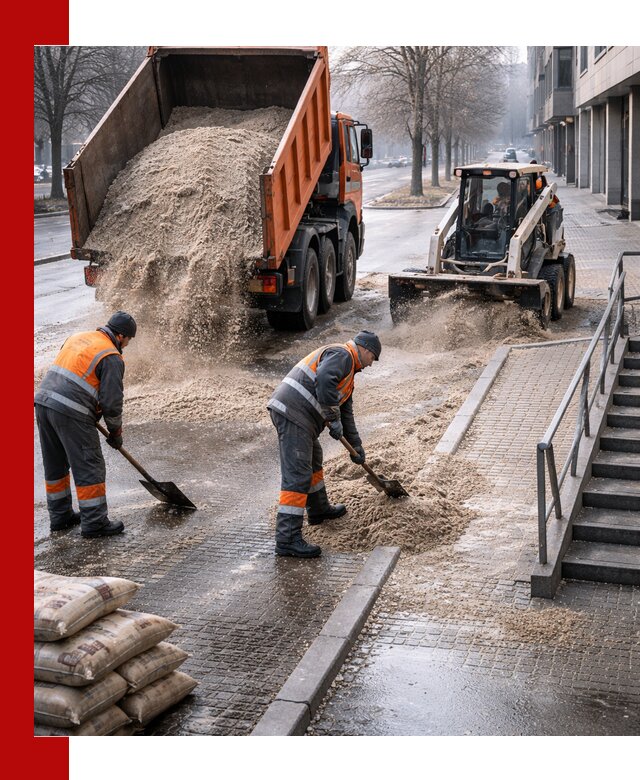 Поставка противогололедных материалов в Карпинске