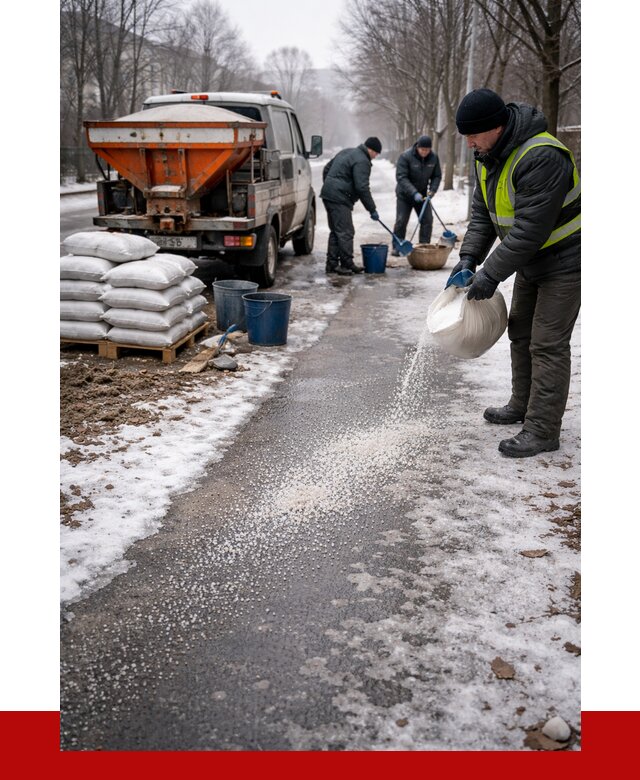 Реагент против гололеда в Карпинске с доставкой от 4621 р. | ПРОНЕРУДКпн