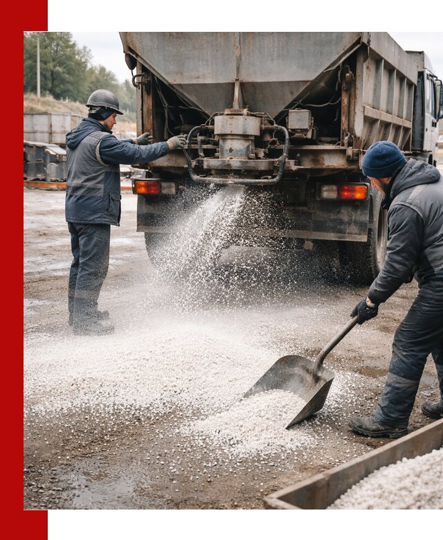 Доставка и продажа хлористого кальция в Карпинске