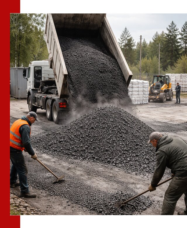 Доставка и продажа асфальтного гранулята в Карпинске
