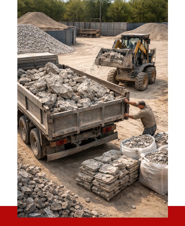 Купить бой бетона с доставкой в Карпинске от 4929 р. | ПРОНЕРУДКпн