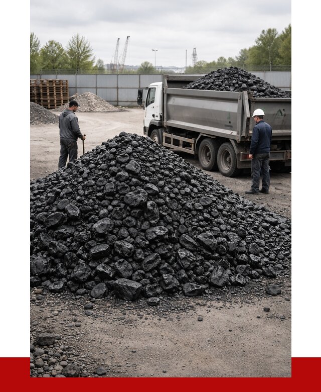 Уголь антрацит в Карпинске от 11295 р. купить оптом | ПРОНЕРУДКпн