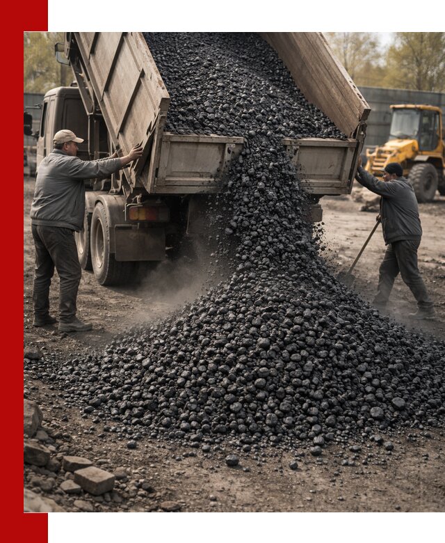 Доставка угля семечка самосвалами в Карпинске