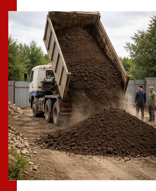 Доставка самосвалом 10 кубов в Карпинске быстро и надёжно