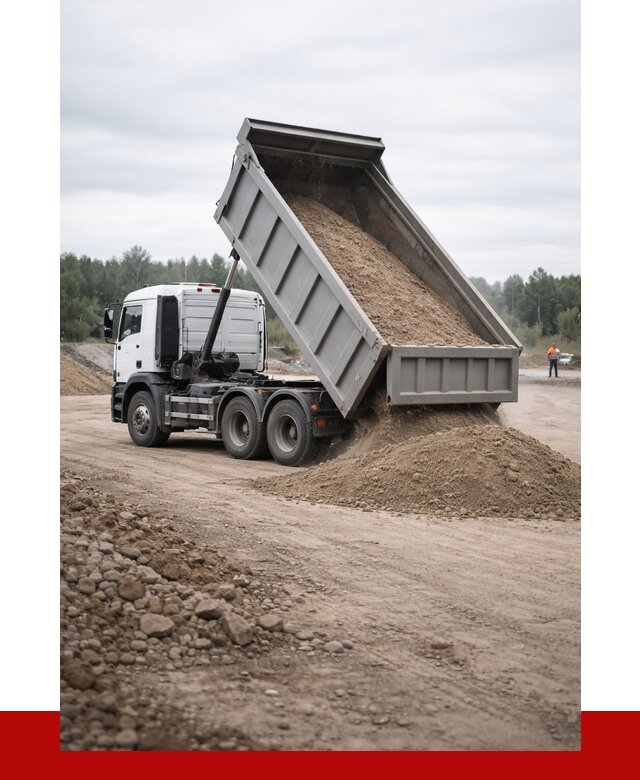 Доставка самосвалом 15 кубов в Карпинске от 6674 руб. | ПРОНЕРУДКпн
