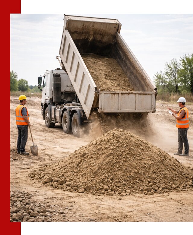 Доставка самосвалом 15 кубов в Карпинске за город и по городу