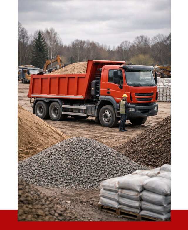 Доставка самосвалом 25 кубов в Карпинске от 7701 р. | ПРОНЕРУДКпн