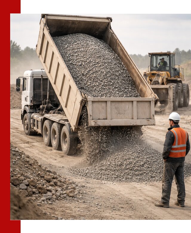 Доставка самосвалом 40 кубов цемента и сыпучих в Карпинске