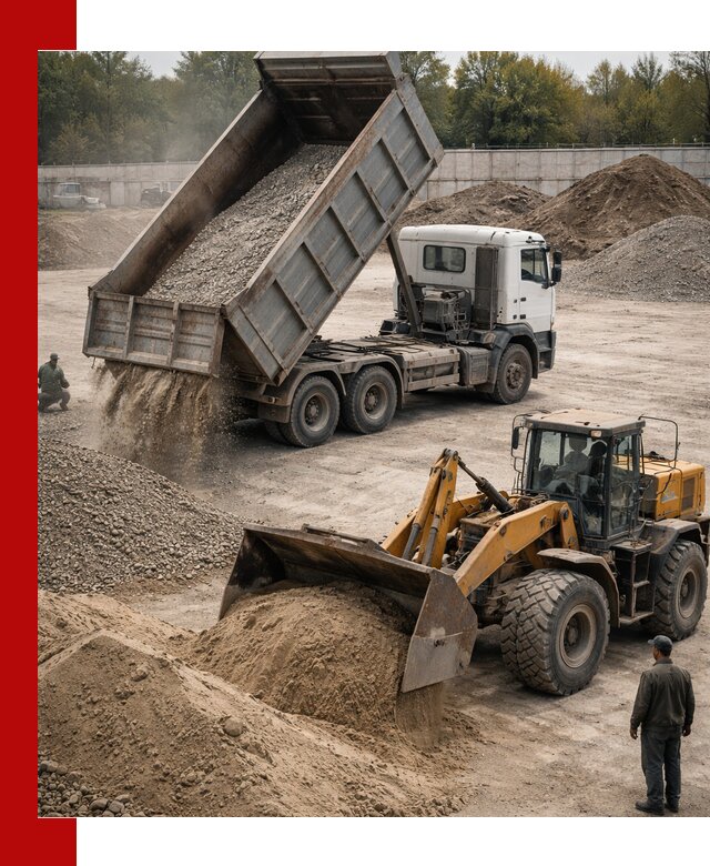 Перевозка сыпучих грузов самосвалами и бортовыми в Карпинске