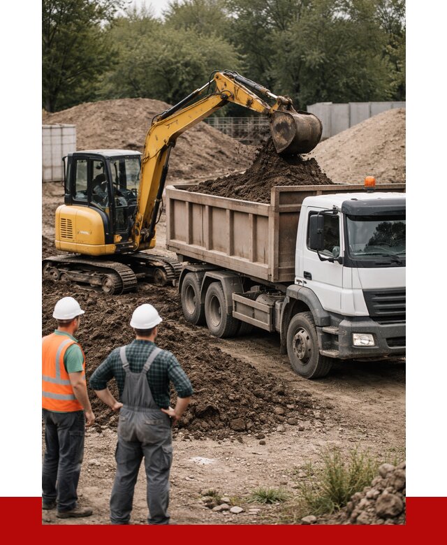 Вывоз грунта в Карпинске от 4621 р. самосвалом | ПРОНЕРУДКпн