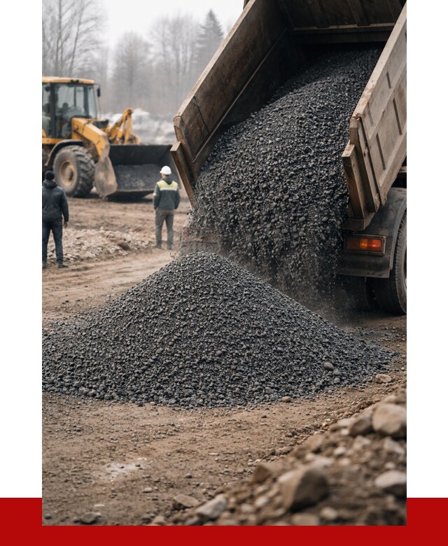 Асфальтовая крошка в Карпинске с доставкой от 1848 р. | ПРОНЕРУДКпн