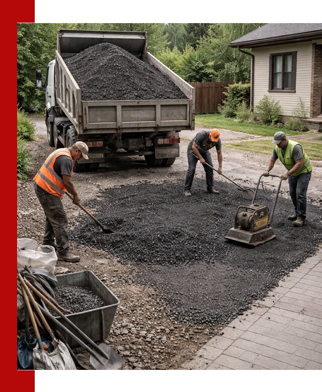 Асфальтовая крошка для двора с доставкой в Карпинске